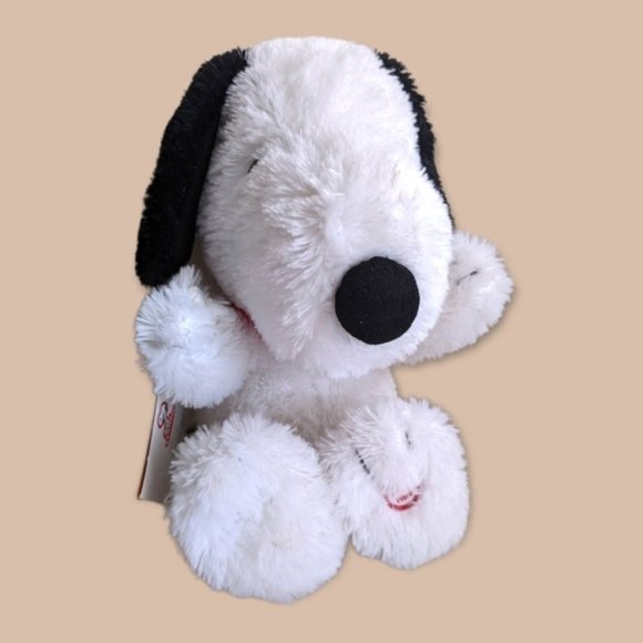 Peanuts Snoopy Laughing giggle plush 12" working / tested with tag - Picture 1 of 4